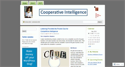 Desktop Screenshot of cooperativeintelligenceblog.com